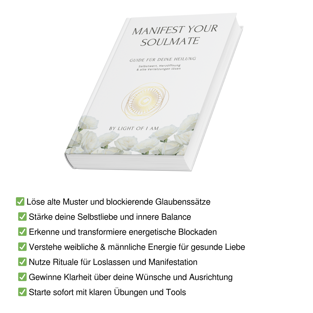 Manifest Your Soulmate – Dein Guide für Liebe, Heilung & energetische Ausrichtung