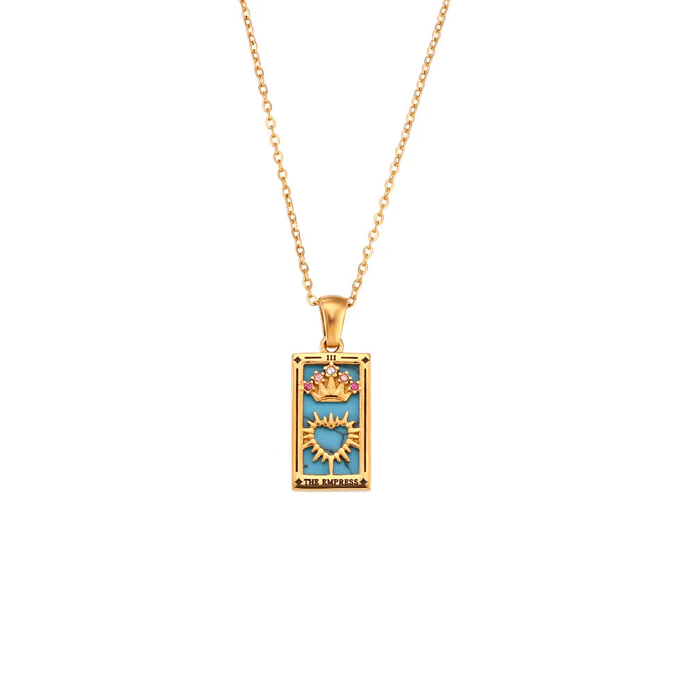 Light of Tarot Chains 18K Gold plated