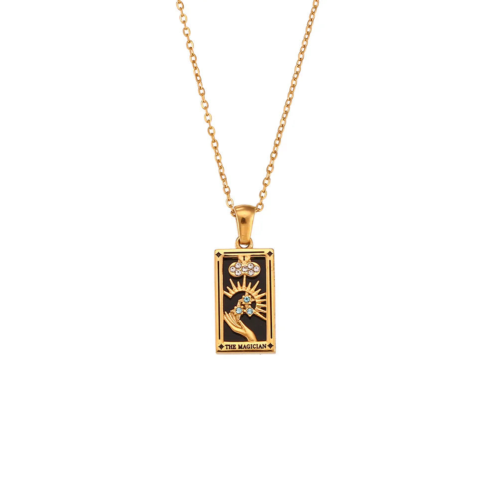 Light of Tarot Chains 18K Gold plated