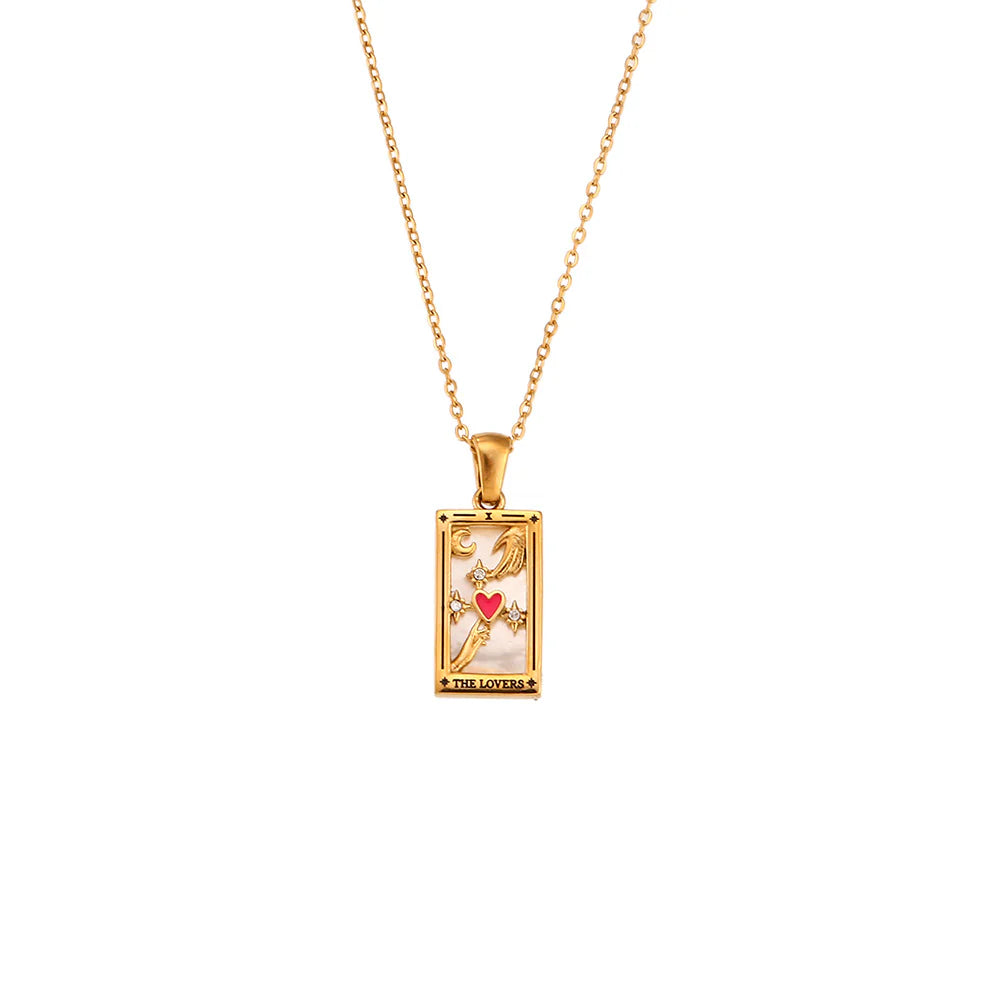 Light of Tarot Chains 18K Gold plated