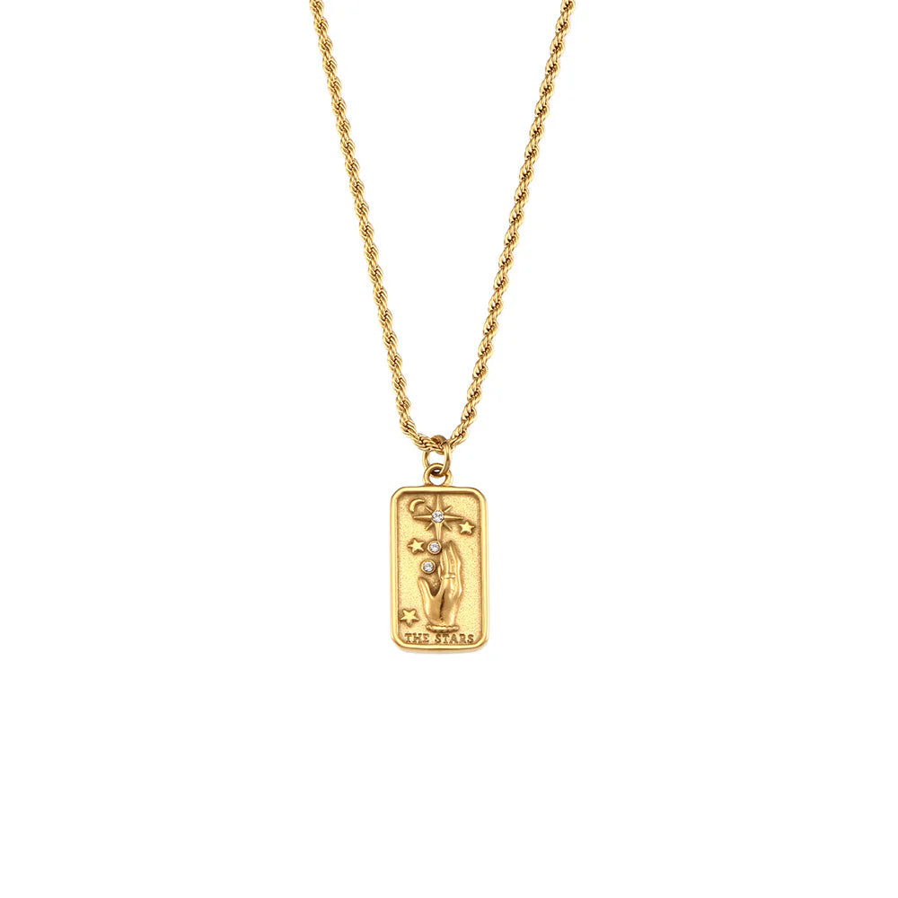 Light of Tarot Chains 18K Gold plated