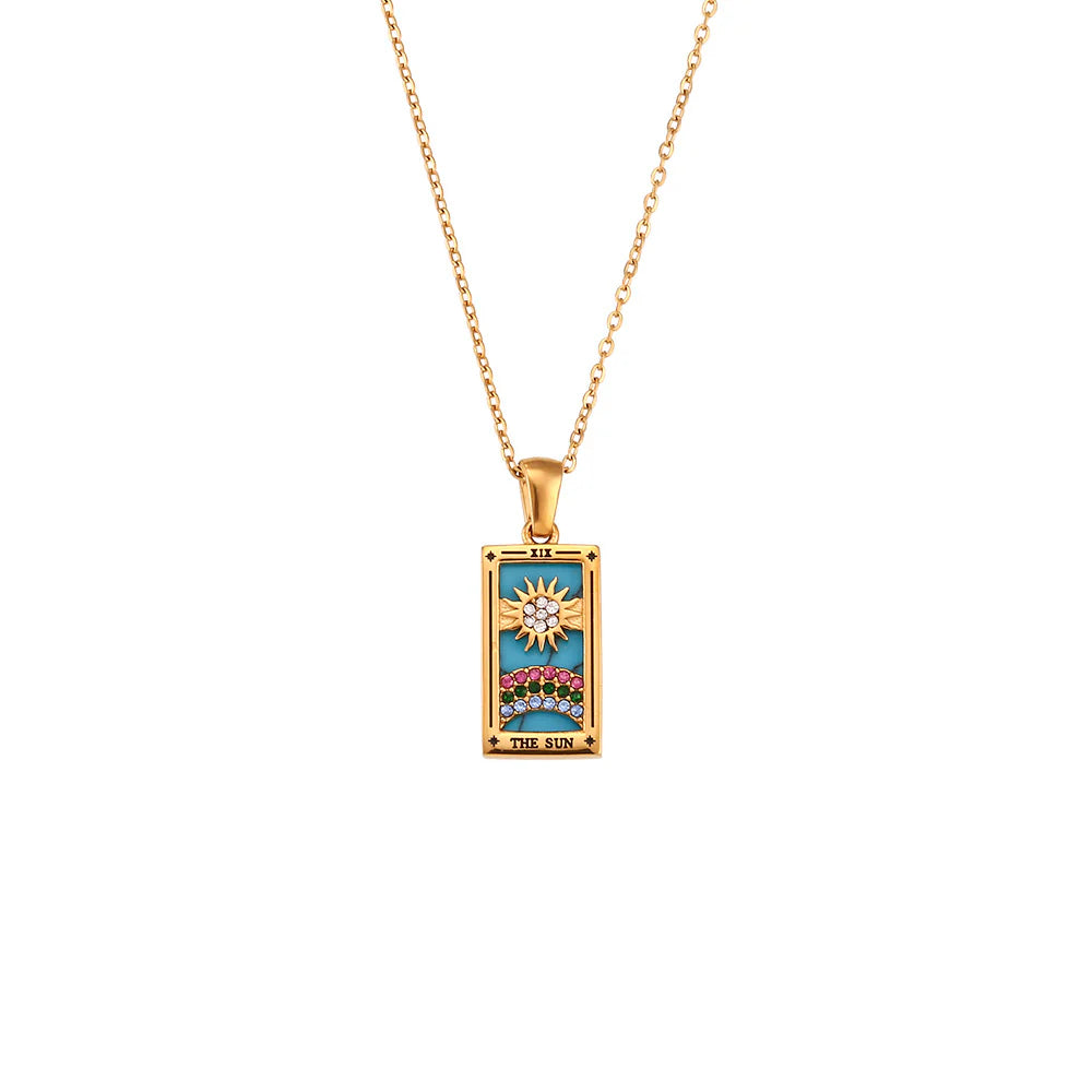 Light of Tarot Chains 18K Gold plated