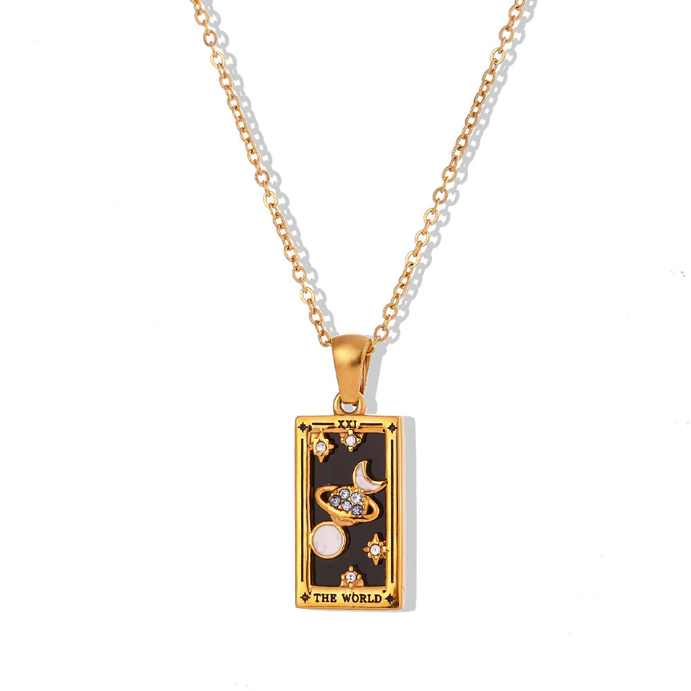 Light of Tarot Chains 18K Gold plated