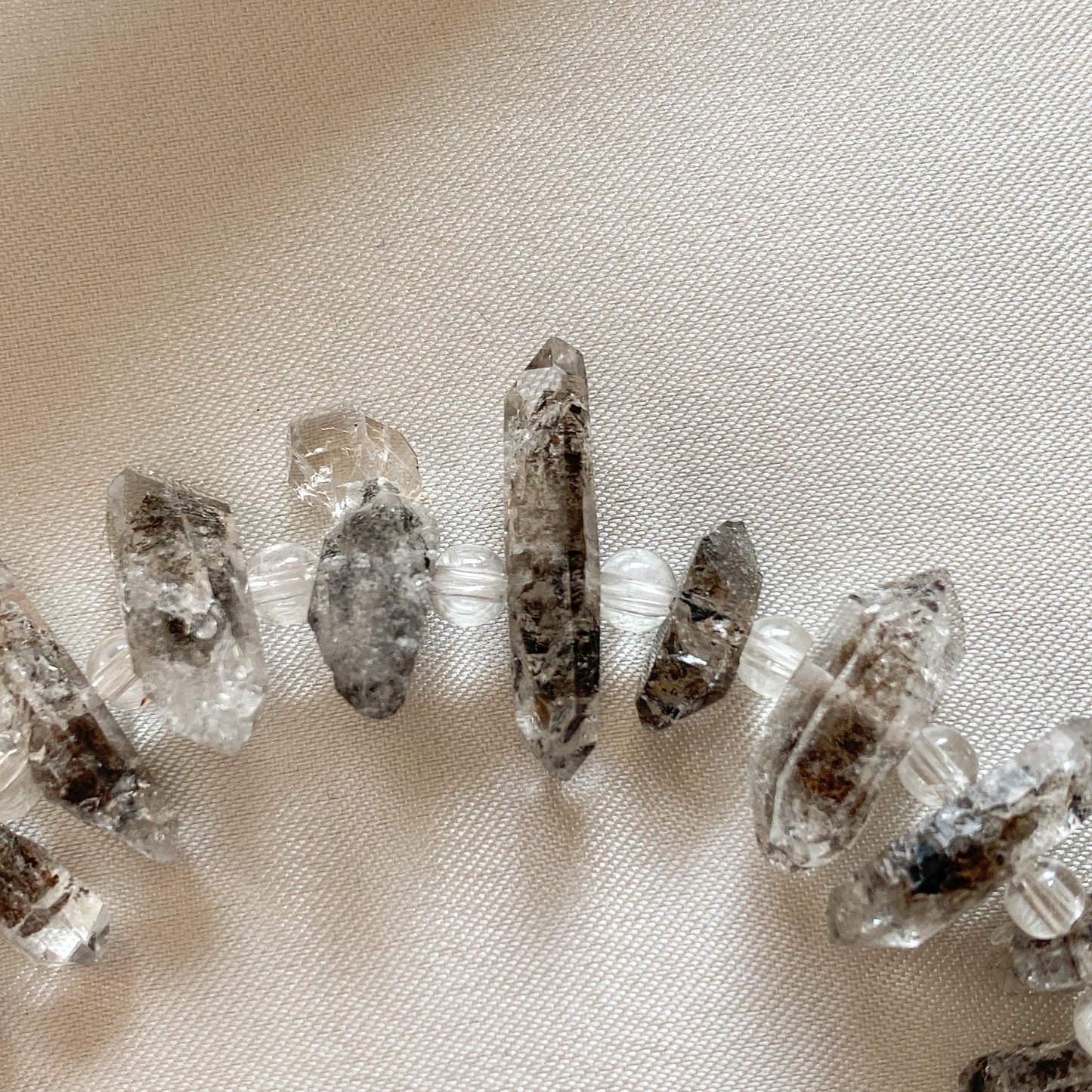 Diamond Aura Herkimer Bracelet