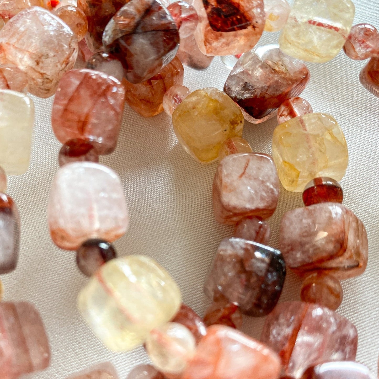 Golden Heal Fire Quarz Bracelet
