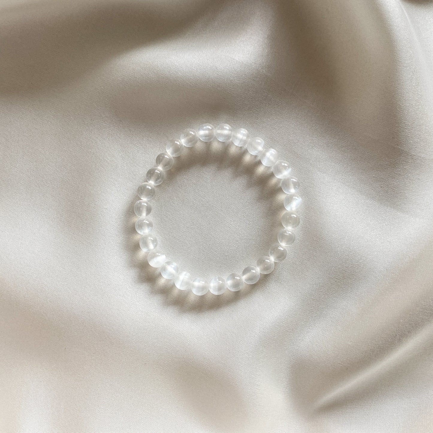 Shimmer Light Selenit Bracelet
