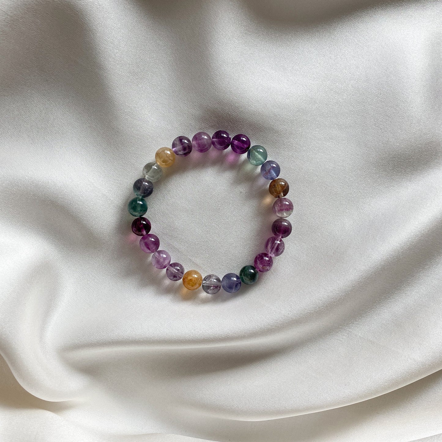 Flowing Energy Flourite Bracelet