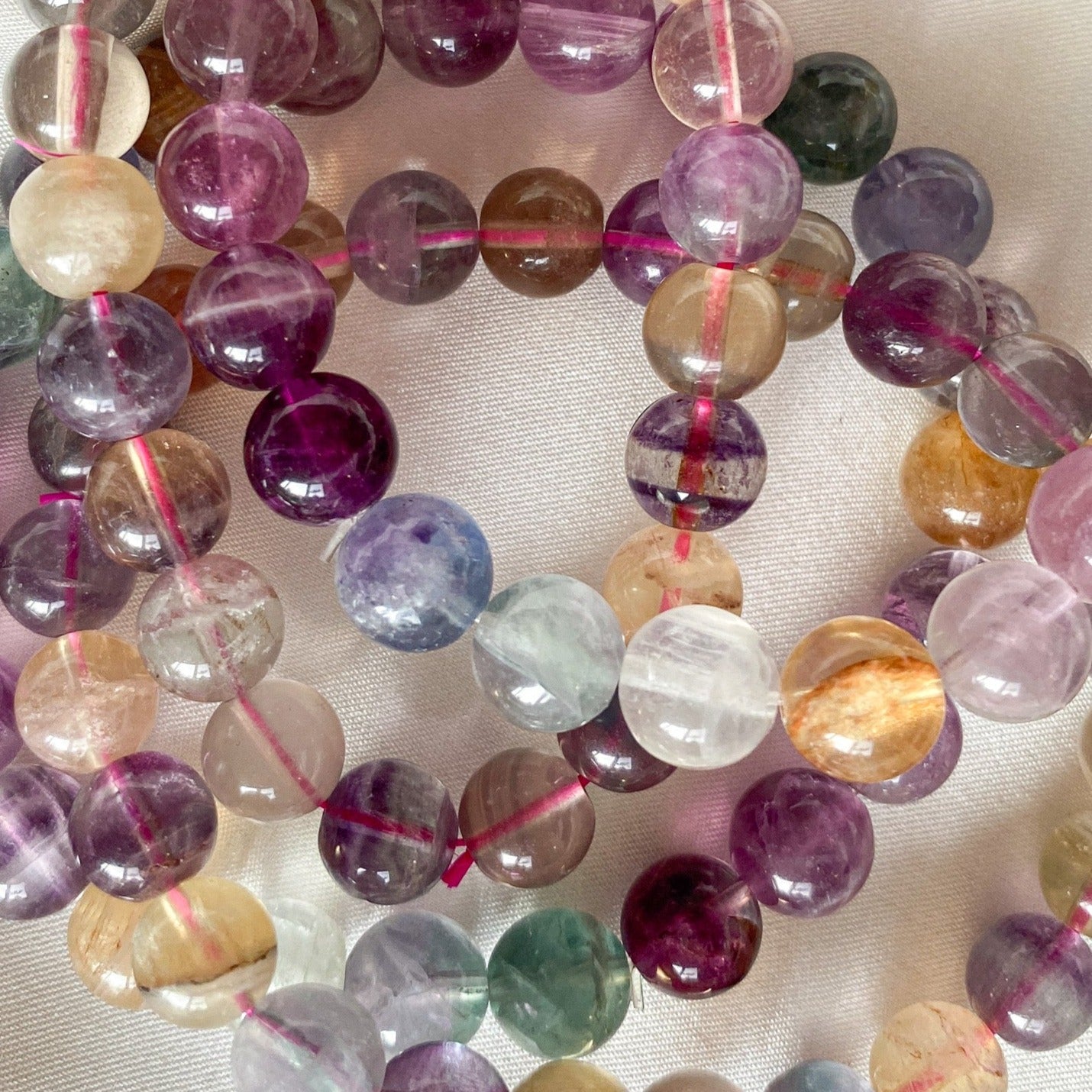 Flowing Energy Flourite Bracelet