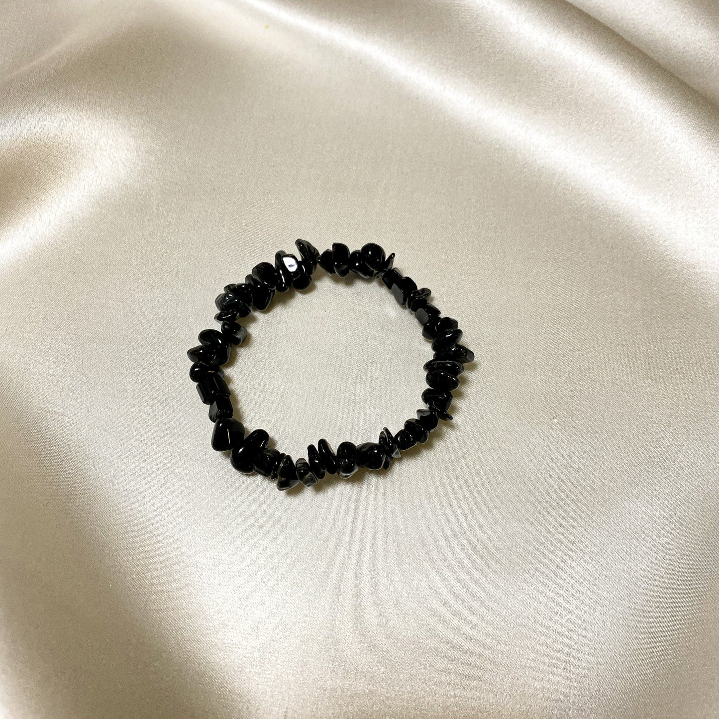 Black Agate Stability Crisp Bracelet