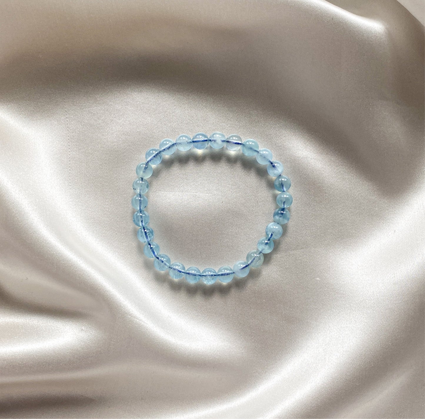 Deep Water Aquamarine Bracelet