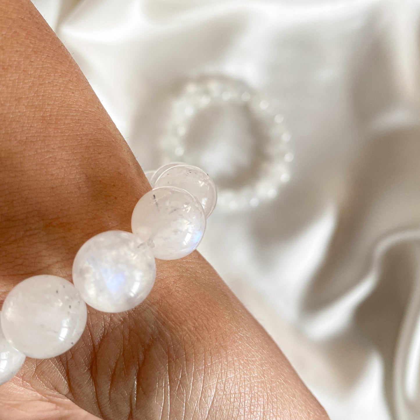 White Moon Magic Bracelet - XXL Gemstone