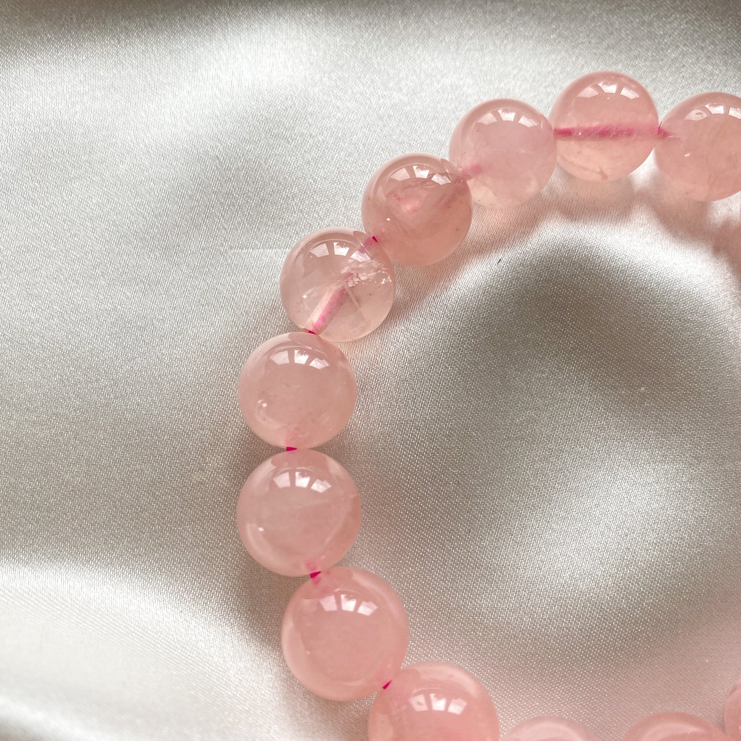 Romance Rosequarz Bracelet - XXL Gemstones