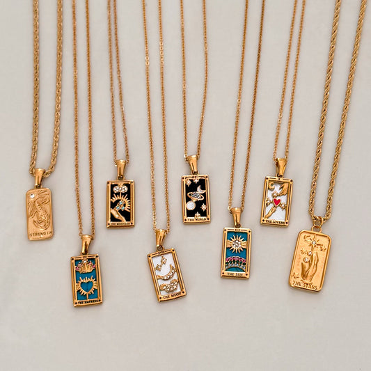 Light of Tarot Chains 18K Gold plated