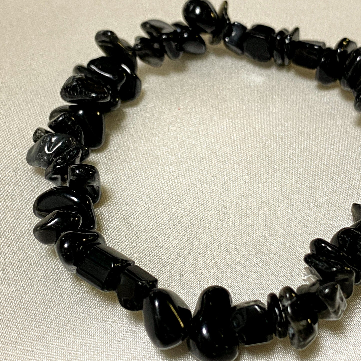 Black Agate Stability Crisp Bracelet