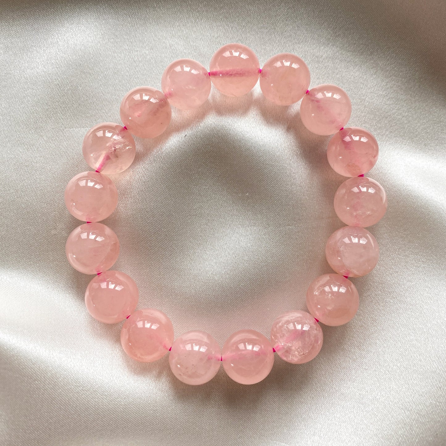 Romance Rosequarz Bracelet - XXL Gemstones